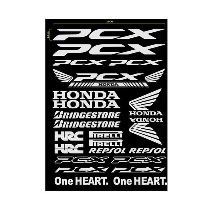 Jual Kld Honda Pcx Sticker Motor 1 Paket Online Desember 2020 Blibli