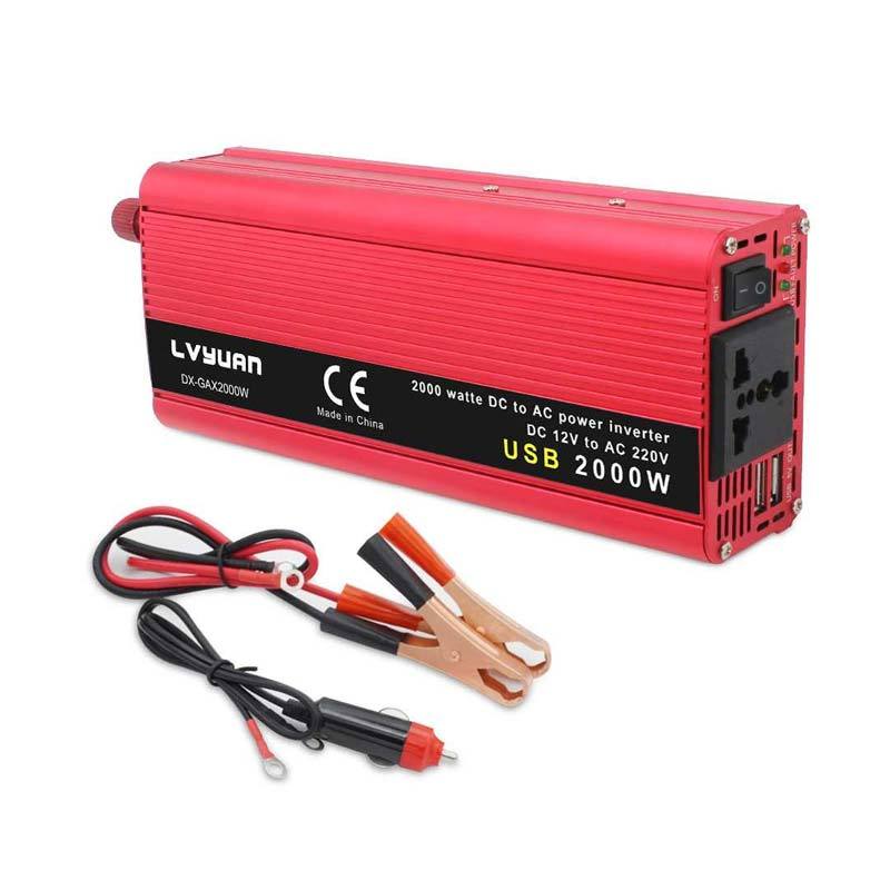 Jual Lvyuan Dx Gax2000w Dc 12v To Ac 220v 2000w 2 Usb Car Power