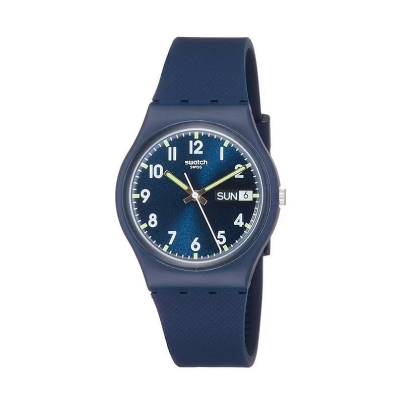 Jual Swatch GN718 Sir Jam Tangan Wanita Blue Original di