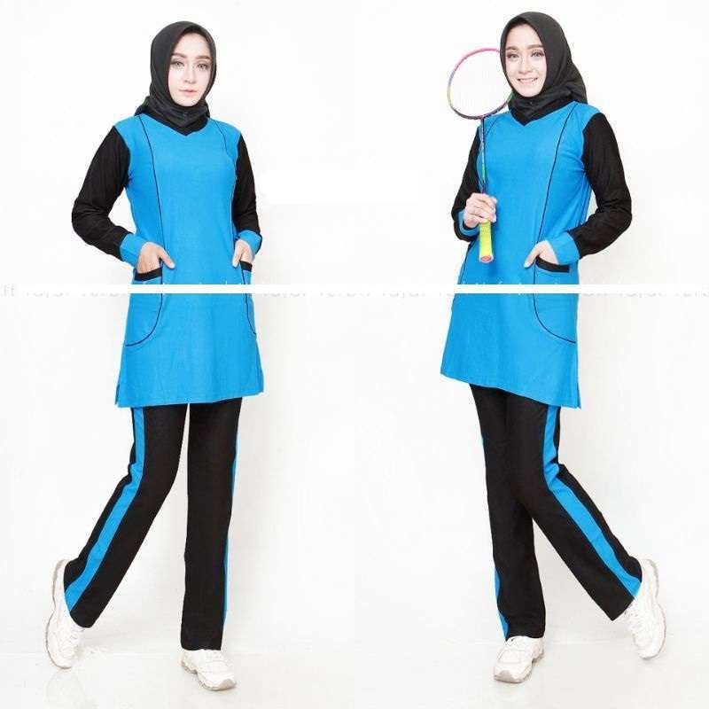 Jual Setelan Baju Olahraga Senam Aerobic Baju Olahraga Muslim Setelan Olahraga Wanita Dewasa 04 L Se071 Di Seller Lola Store Sindangrasa Kab. Ciamis Blibli