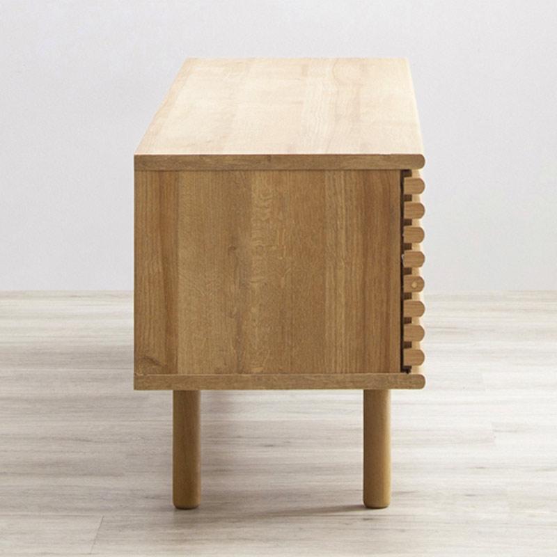 Jual Dekoruma Kyoto Rak Meja Tv Kayu Minimalis Dengan Lemari Pintu Geser Tv Cabinet Table With Sliding Door Online Oktober 2020 Blibli Com