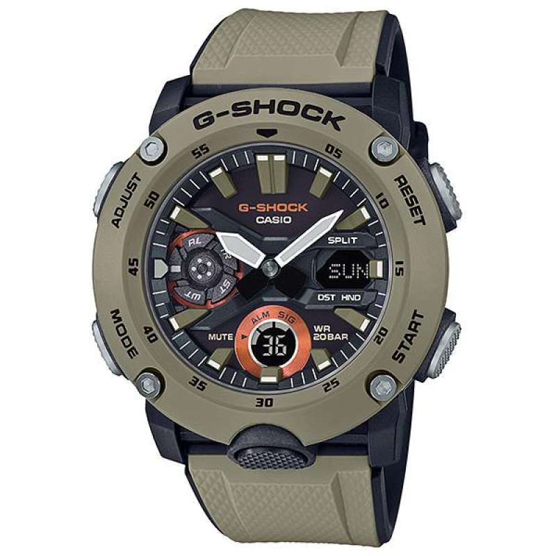 Jual Casio G SHOCK CARBON Analog Digital Jam Tangan GA 2000 5A