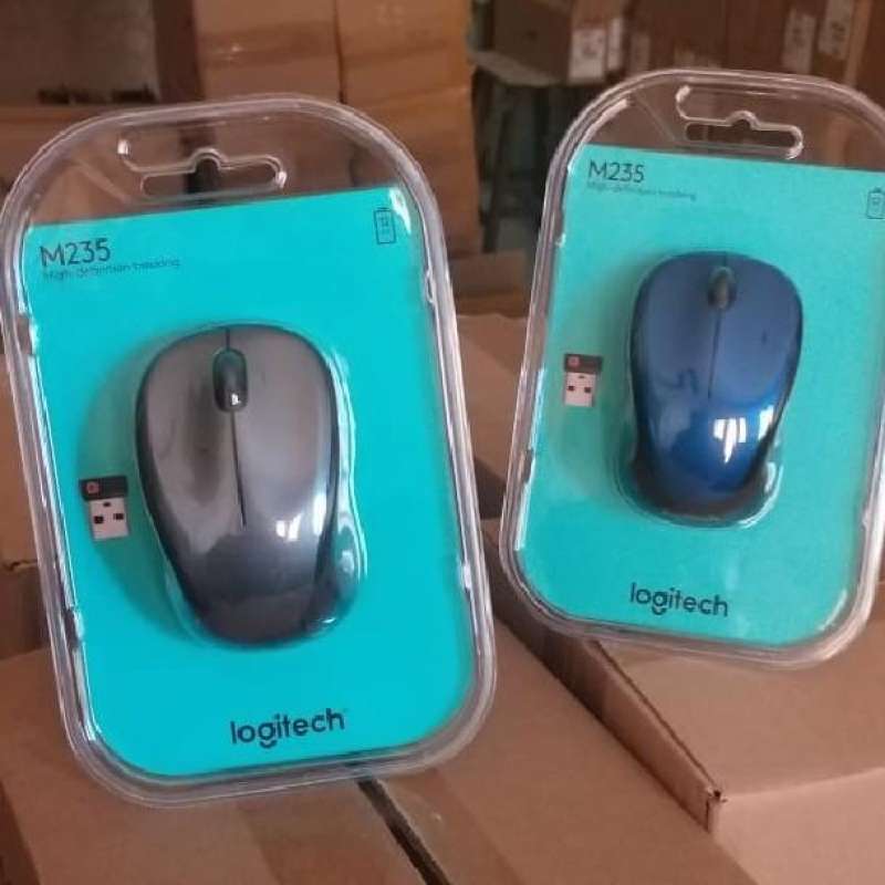 Jual Wireless Mouse Logitech M235 di Seller Berkah Karunia - Rejosari, Kota Semarang | Blibli