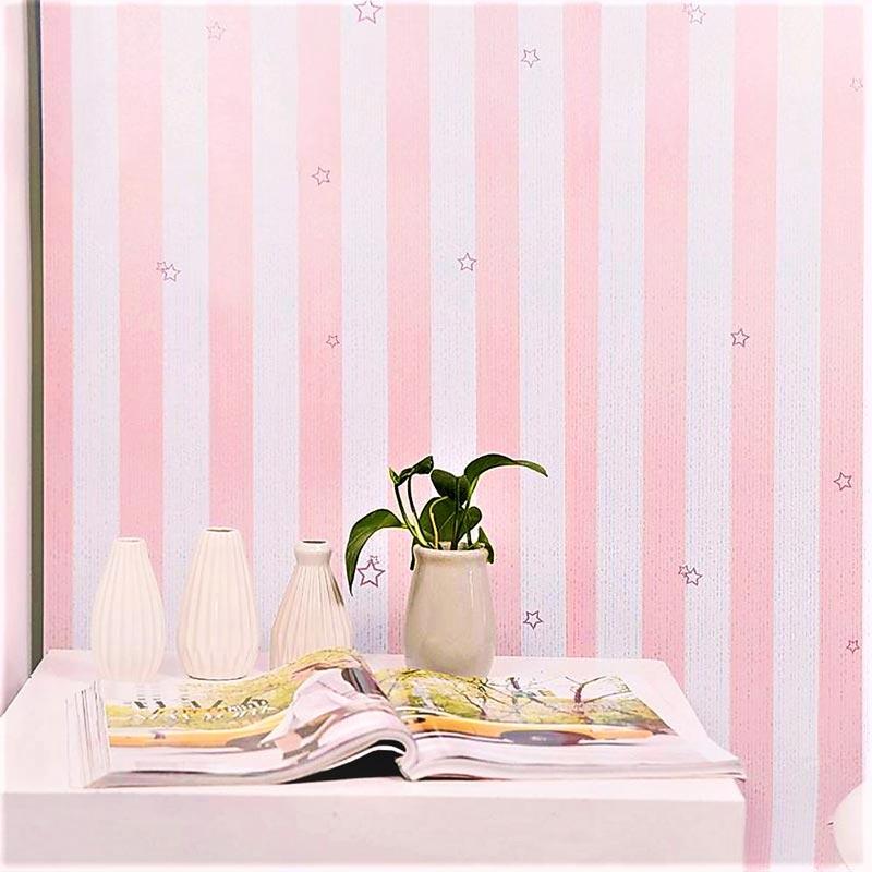 Jual Oem Motif Bintang Wallpaper Dinding Pink Online Oktober 2020 Blibli Com