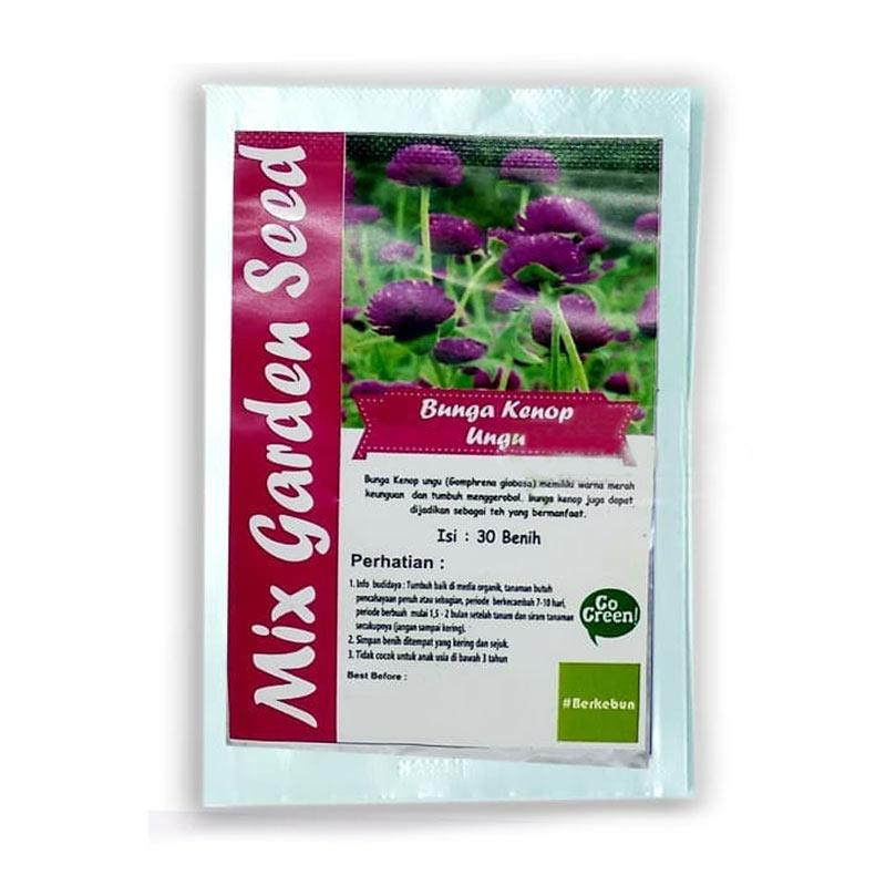 Jual Mix Garden Benih Bunga Kenop Ungu Bibit Tanaman Online Desember 2020 Blibli