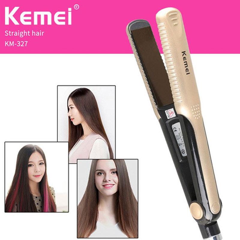Jual Kemei Km 327 Curly Hair Straightener Catok Rambut 2 In 1 Lurus Keriting Online Oktober 2020 Blibli Com