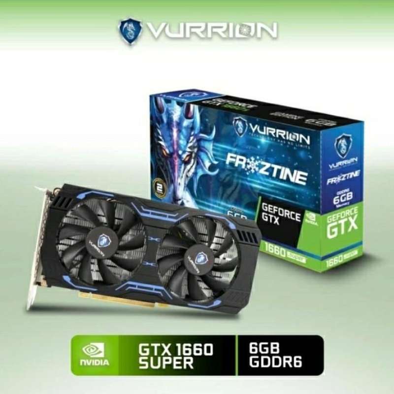 4gb Graphics Manli Geforce Gtx 1660 Super 6gb Kartu Grafis Manli