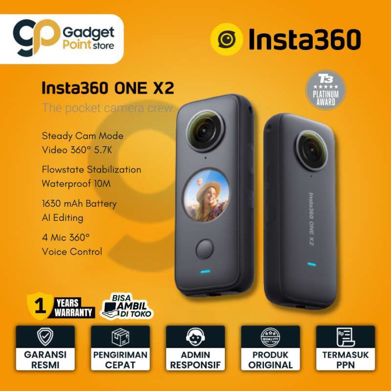 Jual Insta 360 One X2 Insta360 One X2 Action Camera Garansi