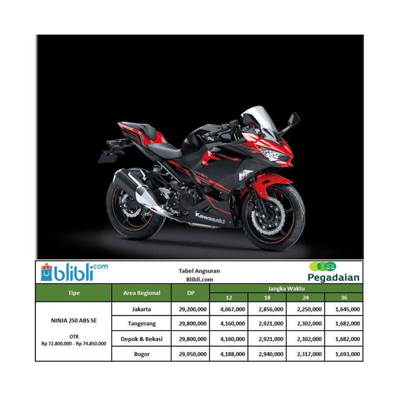 Jual Pegadaian Kawasaki Ninja 250 Abs Se Sepeda Motor Otr Jabodetabek Depok Dan Bekasi 12 Black Red 40 Di Seller Blibli Com Kota Jakarta Pusat Dki Jakarta Blibli