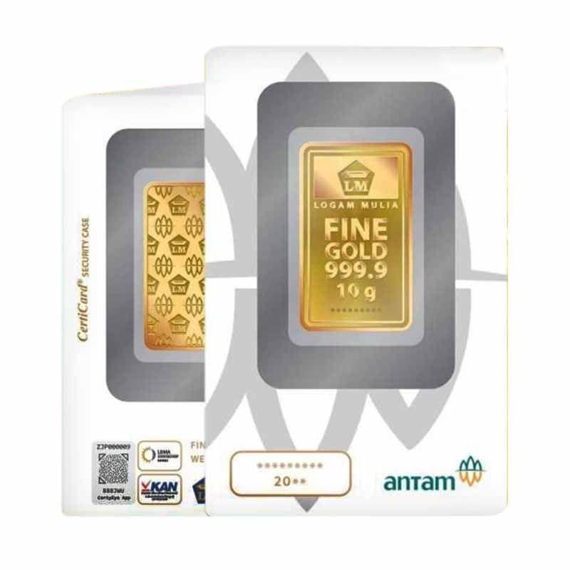 Jual Emas Antam Logam Mulia Certicard [10 gram] Edisi 2021 di ...