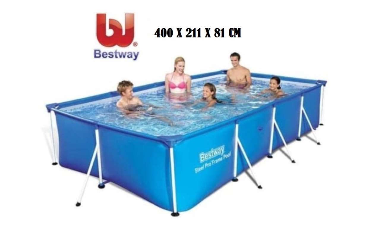 Jual Bestway Kolam Renang Anak Jumbo Kolam Renang Portable Bestway Frame Pool Jumbo 4 Meter Online Oktober 2020 Blibli Com