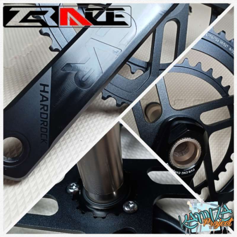 Zrace hardrock hotsell crankset