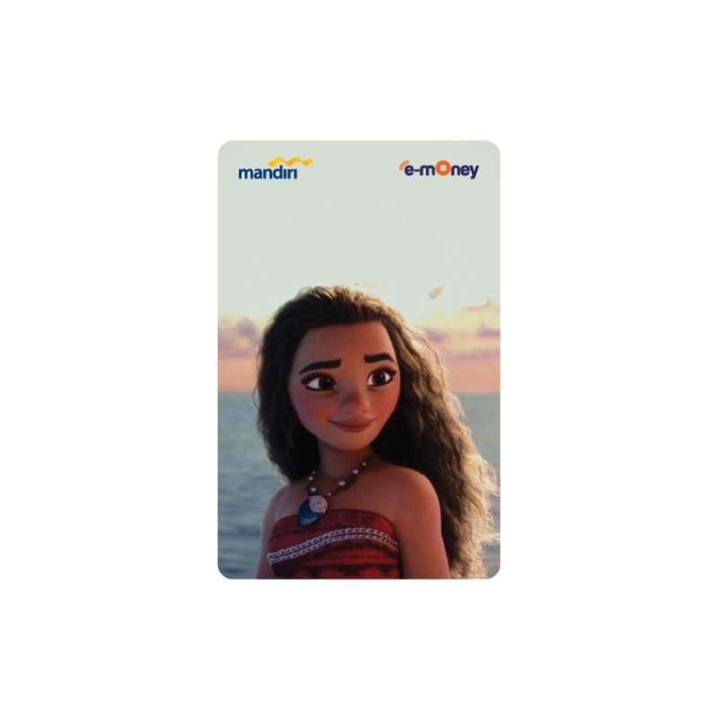 Jual Kartu Emoney Mandiri Disney Moana Kartun Movie Kartu Etoll E Toll E Money E Money Winlycollections 1 Sisi Saldo Nol Online November 2020 Blibli Com