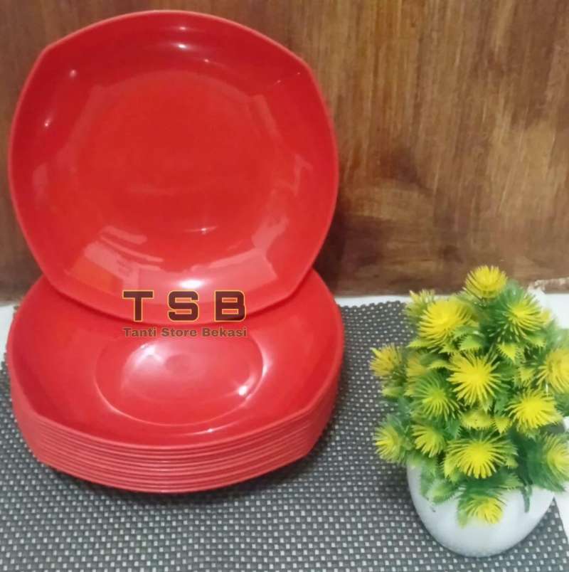 Jual 1 Lusin Piring Unik Piring Makan Piring Plastik Tahan Panas Piring Saji Online November 2020 Blibli Com