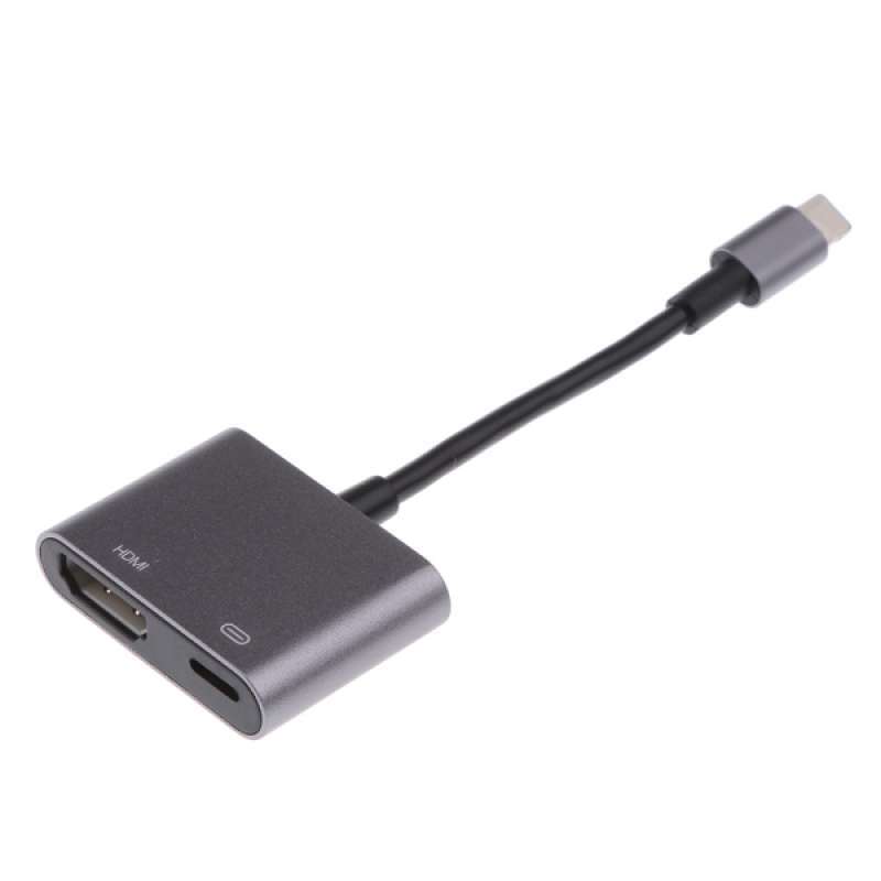 Jual Digital Av Tv Hdmi Cable Adapter Connector For Ipad Iphone 6 7 7p 8 X Online Desember 2020 Blibli