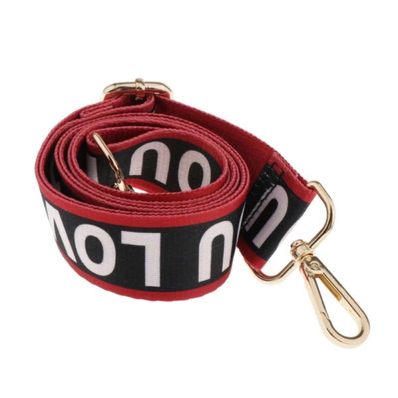 red purse strap