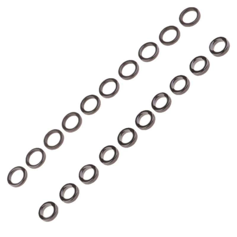 Jual 20pc Fishing Rod Guides Ring Diy Pole Tip Top Repair Rods Guide Eye Ring M S Online November 2020 Blibli Com