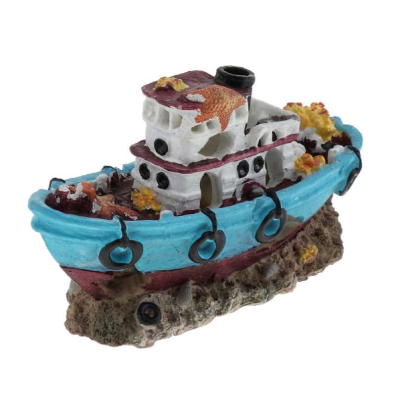 Jual Resin Aquarium Ornament Decoration Pirate Ship Theme Aquarium Or Home Decor Online Januari 2021 Blibli