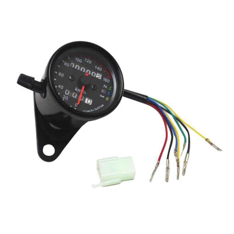 Promo Motorcycle Universal LCD Digital Speedometer Tachometer ...