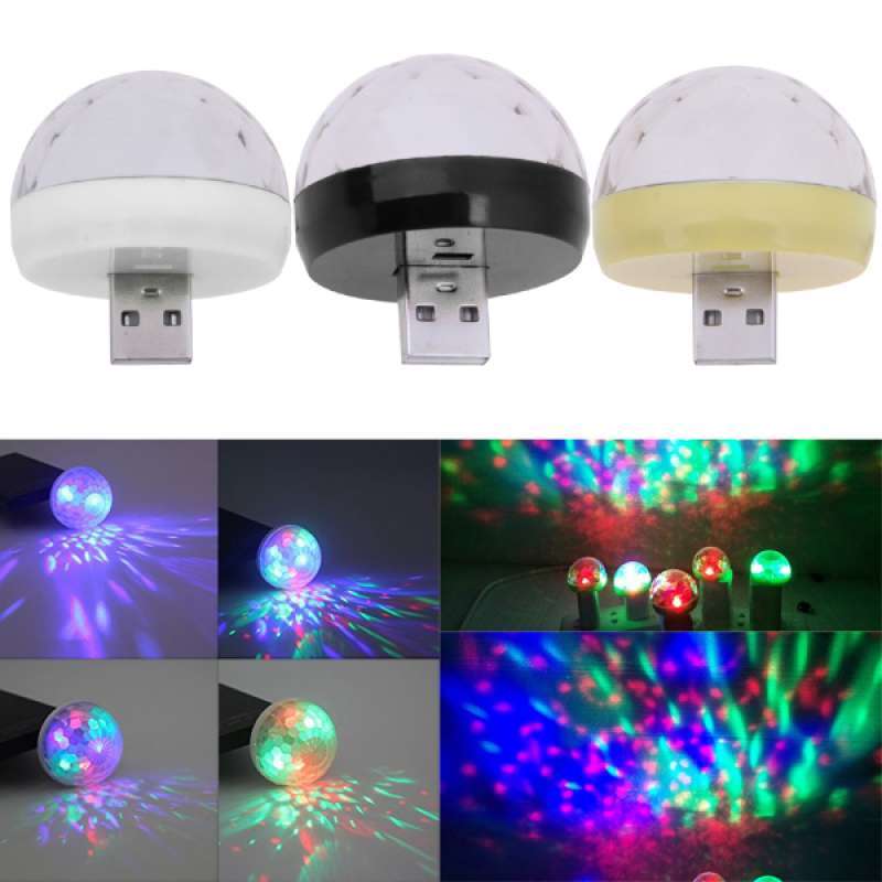 Jual 3 Pieces Mini Disco Usb Ball Light Party Led Portable Light For Show Club Online September 2020 Blibli Com