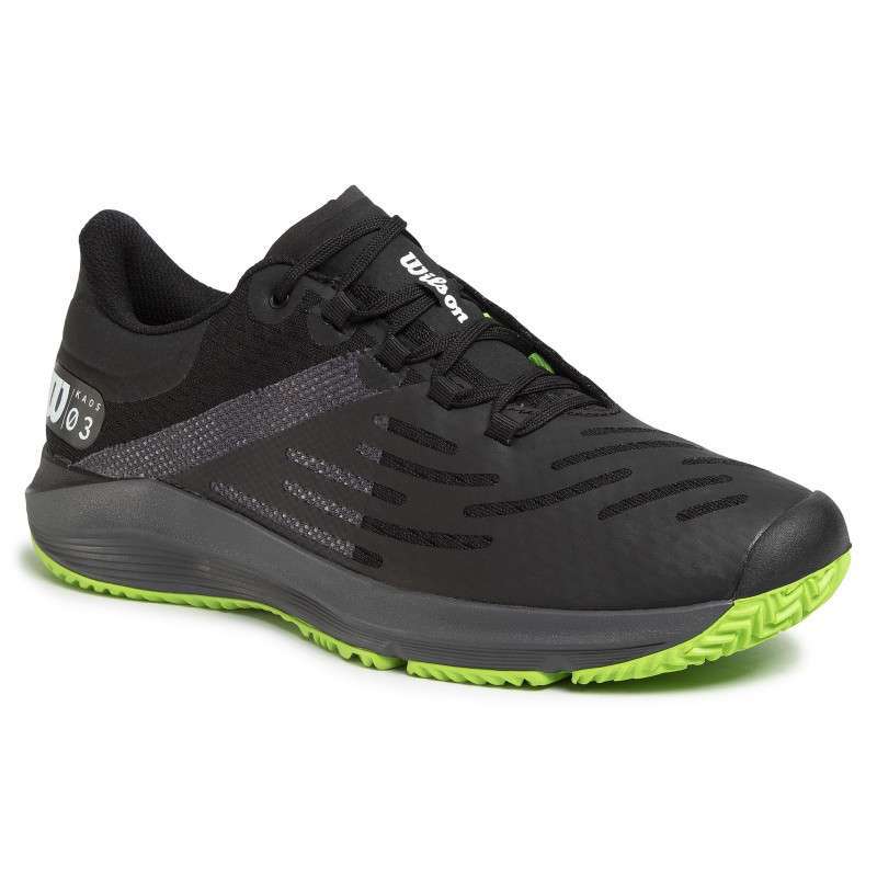 Jual Wilson Kaos 3.0 WRS326110 Sepatu Tenis Pria Black Black 40