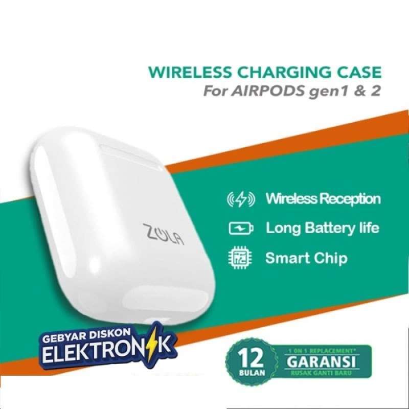 Jual Zola Wireless Charging Case For Apple Airpods 1st Gen 2nd Gen Online Desember 2020 Blibli