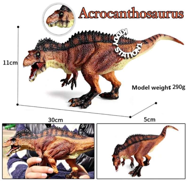 Promo DINOSAUR ACROCANTHOSAURUS FIGURE MAINAN DINOSAURUS Diskon 50