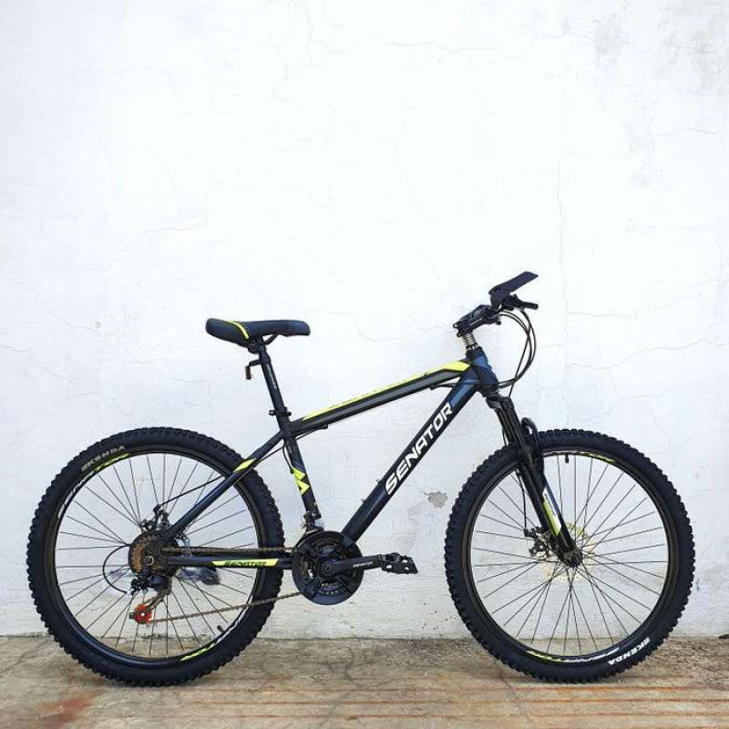 Sepeda Gunung Senator MTB Discbrake [26 inch] YELLLOW