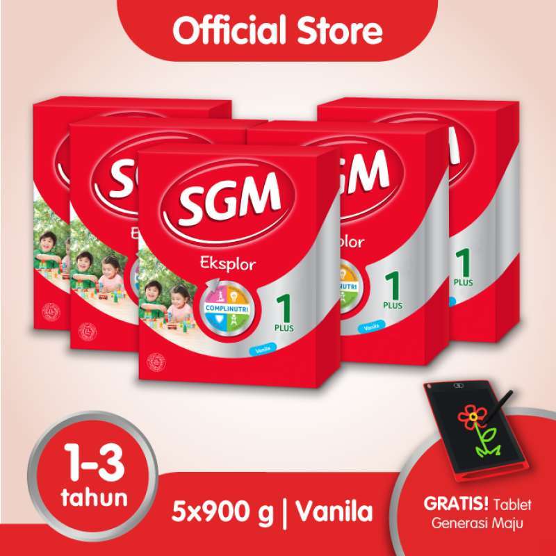 Jual Buy 5 Sgm Eksplor 1 Vanila 900 Gr Free Tablet Aktivitas Generasi Maju Online November 2020 Blibli