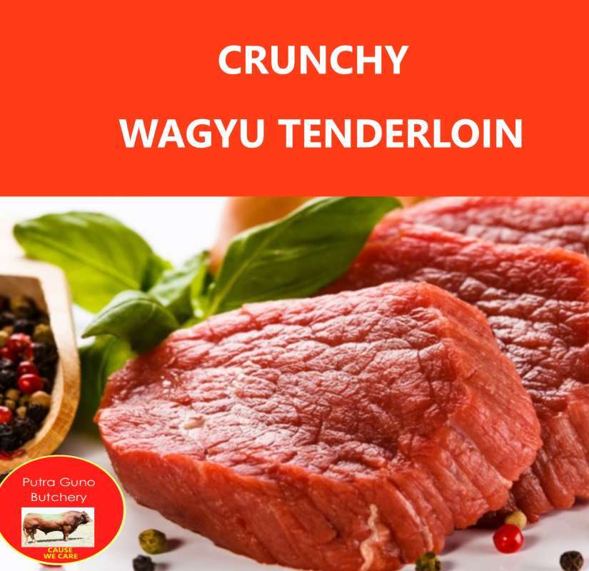 Jual Daging Sapi Crunchy Wagyu Tenderloin 100 Gram Online November 2020 Blibli