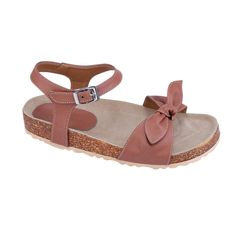 Syaqinah 323 Sandal Wanita - Coklat