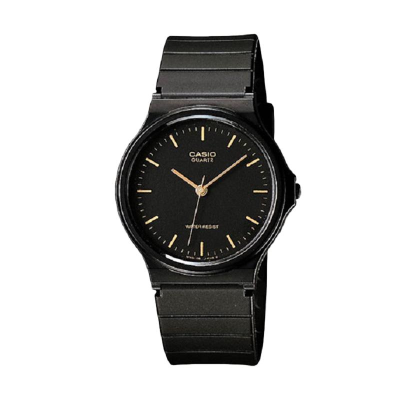 CASIO Unisex MQ-24-1E Rubber Jam Tangan Pria