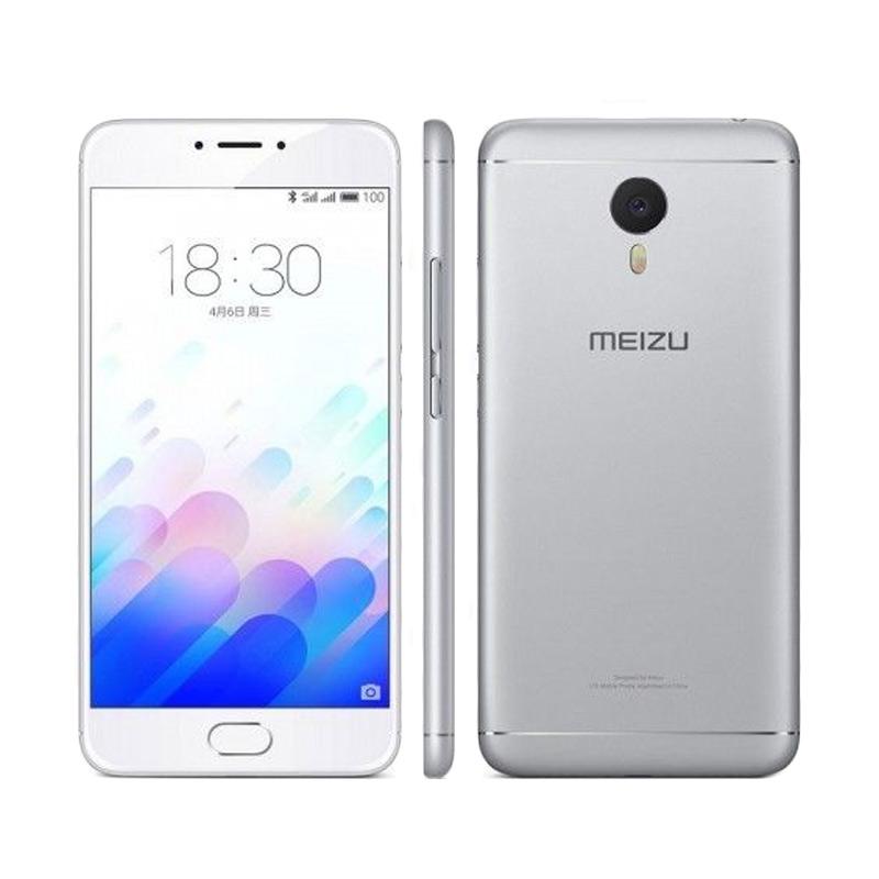 Meizu M3s Smartphone - SILVER [16GB/ 2GB]