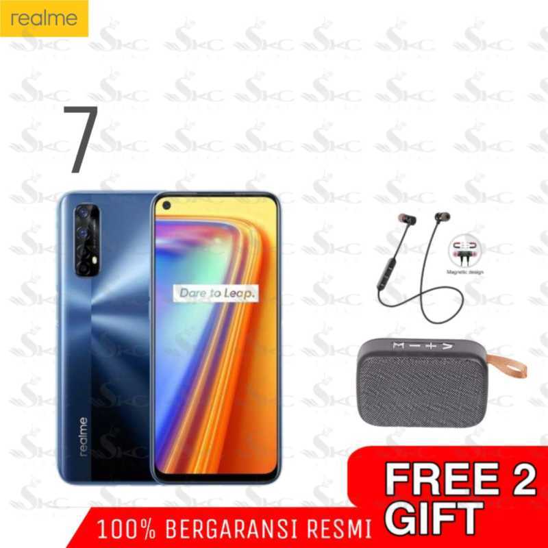 Jual Realme 7 8 128gb Free Headset Bluetooth Speaker Bluetooth Sony 64mp Quad Camera Helio G95 Nfc Online Februari 2021 Blibli