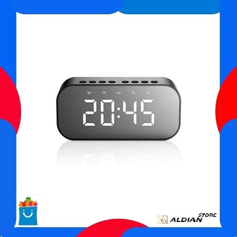 Jual Robot Rb550 Bluetooth Speaker 5 0 With Led Display Alarm Clock As Online Februari 2021 Blibli