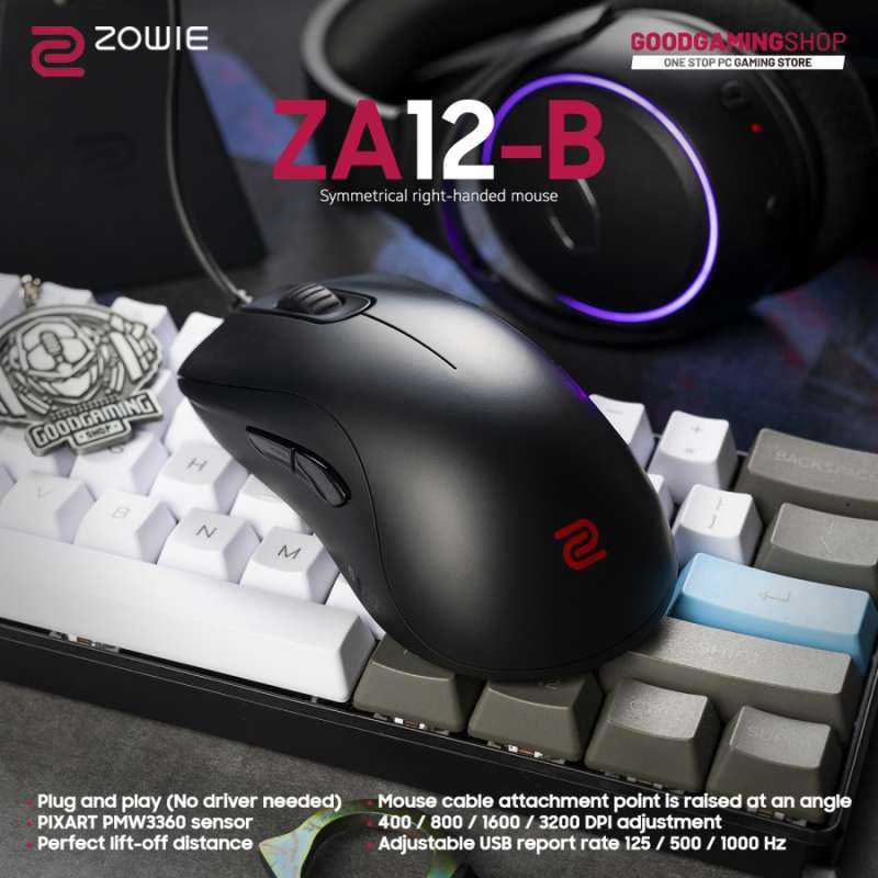 Promo Zowie ZA12-B - Gaming Mouse di 