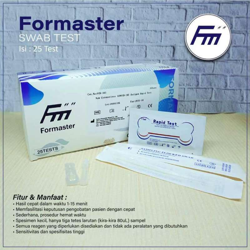 Jual Antigen Swab Test Formaster Isi 25 Murah Mei 2021 Blibli Jual Antigen Swab Test Formaster Isi 25 Murah Mei 2021 Blibli