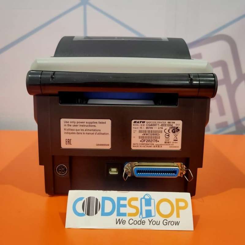 Jual SATO CG408TT BARCODE PRINTER - CG 408TT PRINTER BARCODE ...