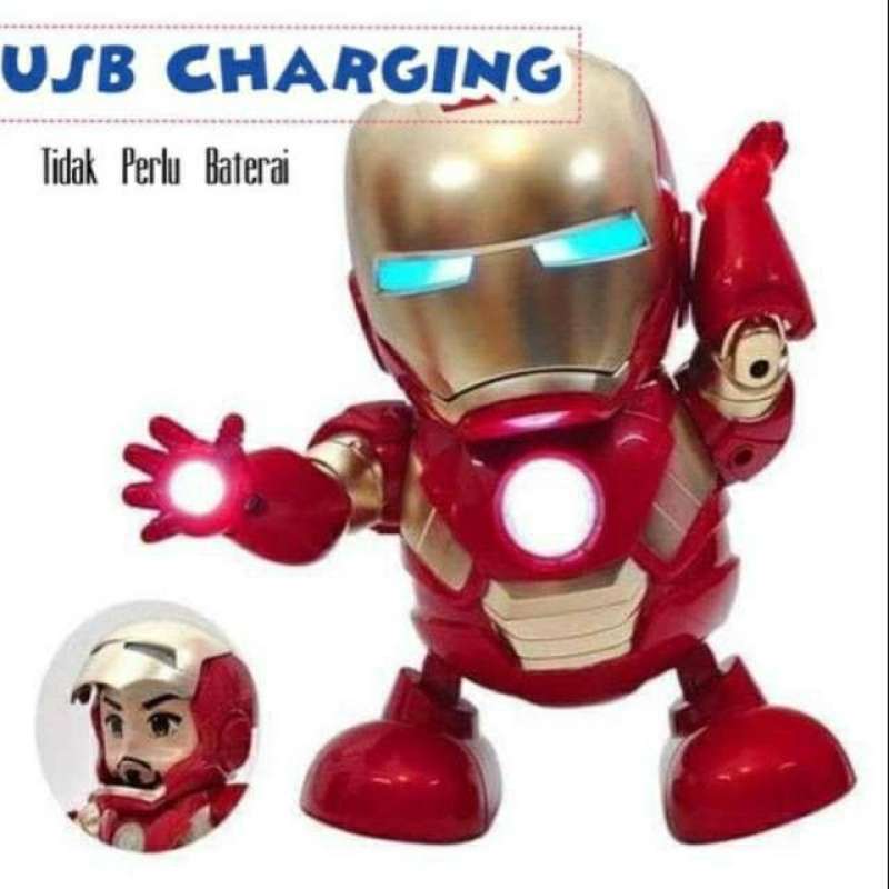 Iron man robot dance sales
