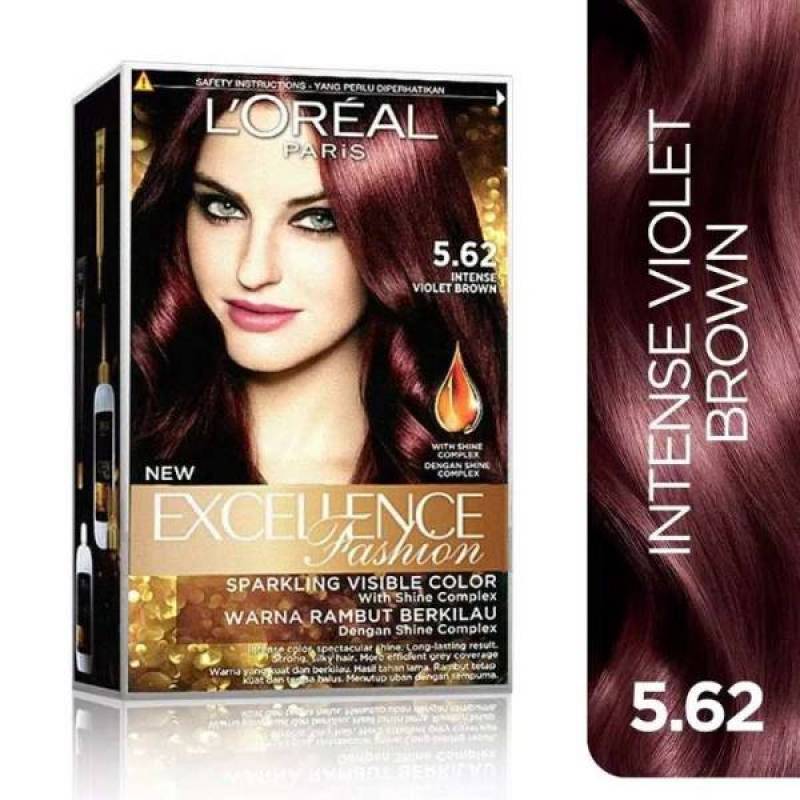 Promo L'Oreal Paris Excellence Creme Hair Color - 5.62 Intense Violet Brown  di Seller Typo Collection - Kab. Tangerang, Banten | Blibli