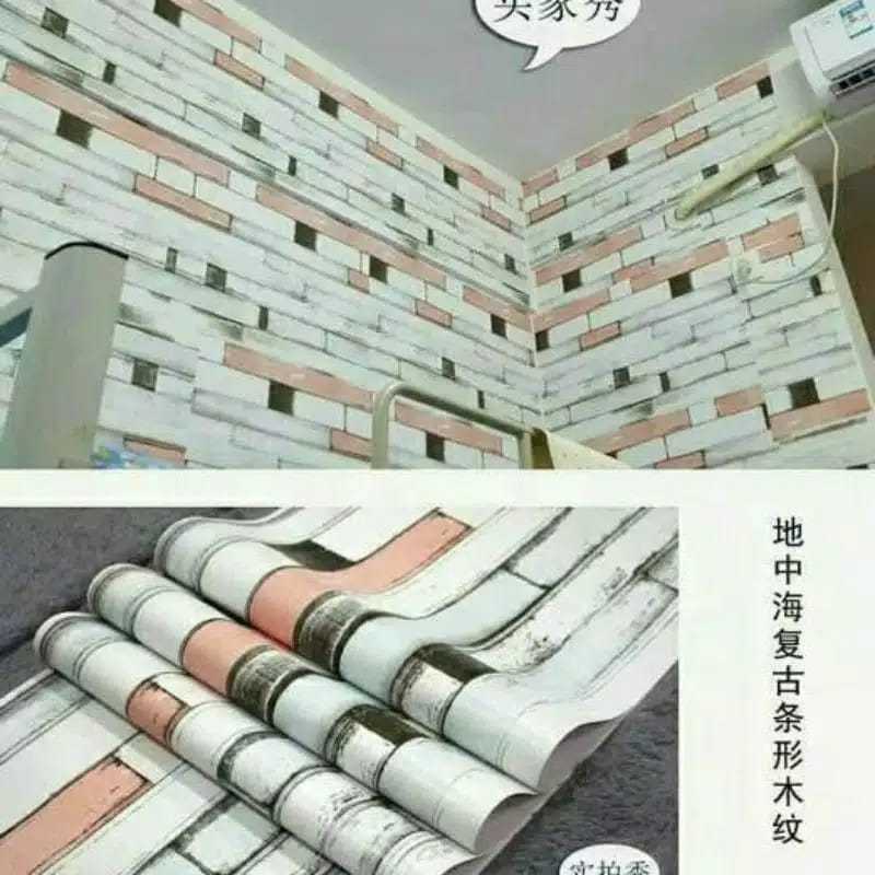 Promo Murah Wallpaper Dinding Kamar Kayu Salur Putih Kream Minimalis 10 M X 45 Cm Terbaru Agustus 2021 Harga Murah Kualitas Terjamin Blibli