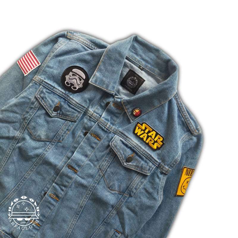 Jaket jeans star wars cheap