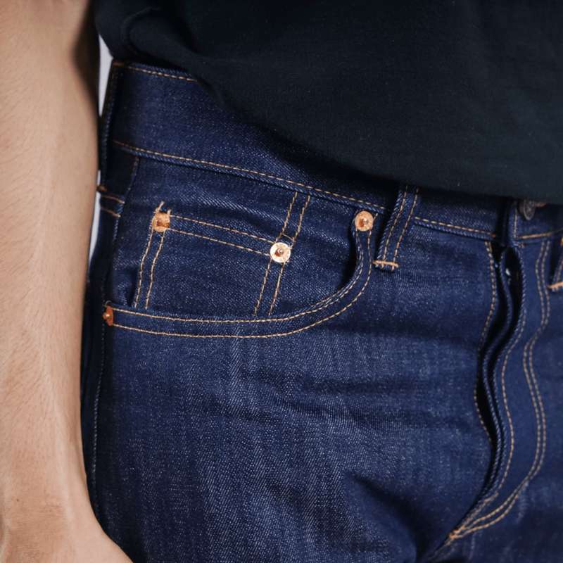 Jual bahan denim selvedge online