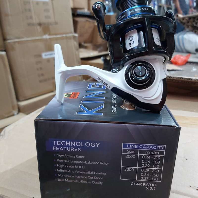 reel swan king 3000 reel power handel