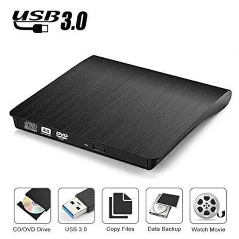 Jual Usb 3 0 Cd Dvd Rw Burner External Optical Drive Cd Dvd Rom Online Februari 2021 Blibli