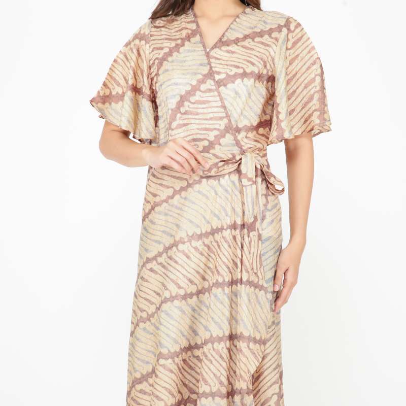 Batik shop kimono dress