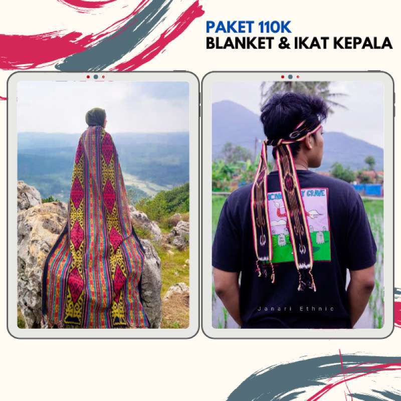 Kain tenun lombok ikat kepala