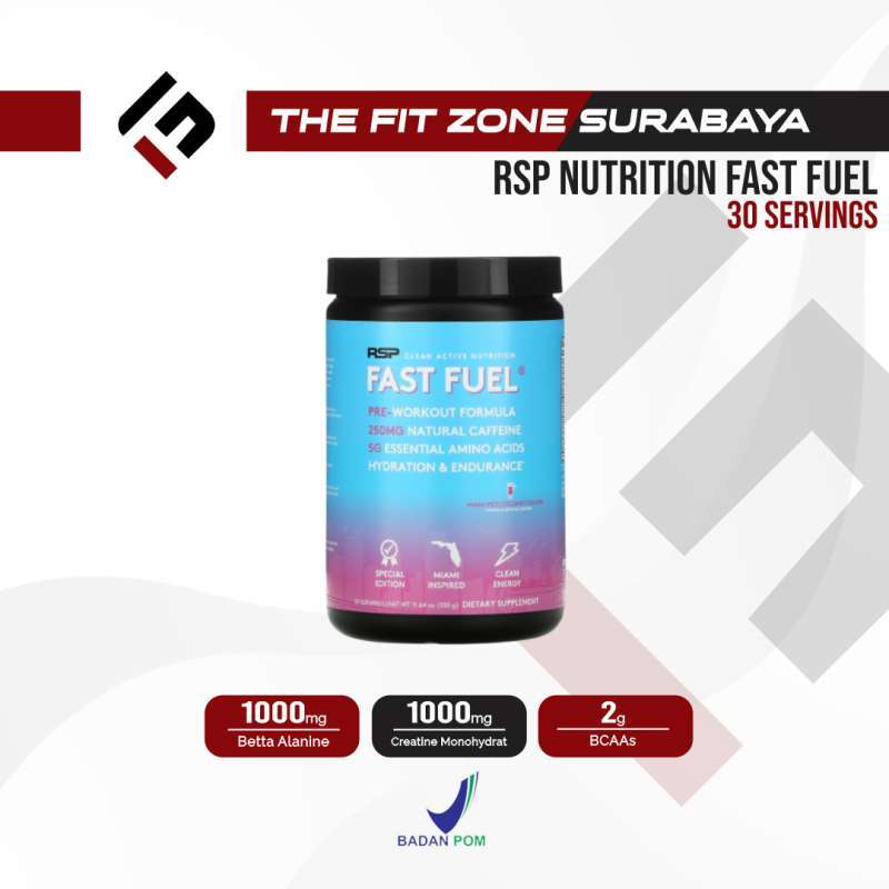 Jual Rsp Fast Fuel 45 Serving Pre Workout Nitrix No The Curse ...