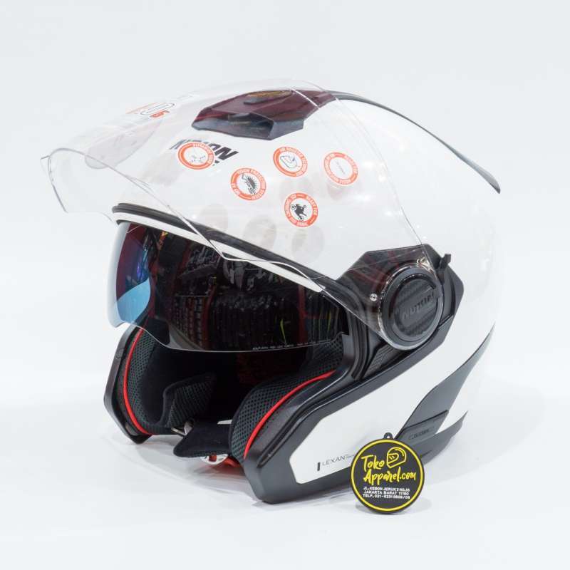 Jual Helm Half Face Nolan Putih Terbaru Dengan Harga Termurah Di