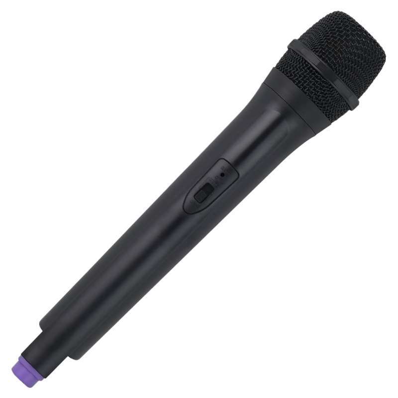 Blue Homyl Plastic Microphone Props Miniature Handheld Mic Toy